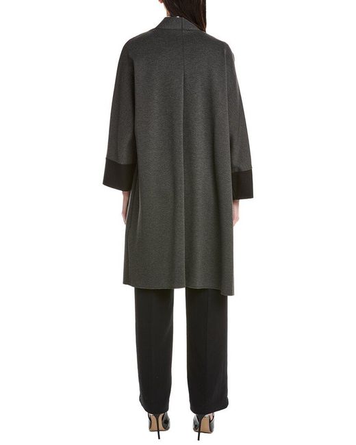Joseph Ribkoff Black Scuba Cardigan