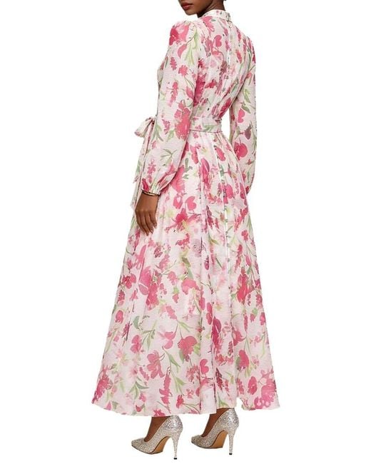 Linda Charm Pink Maxi Dress