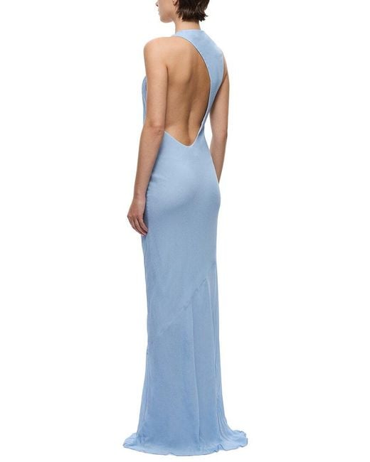 Misha Blue The Cascada Draped Dress