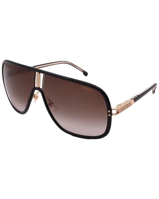 Carrera Brown Flaglab11 64mm Sunglasses