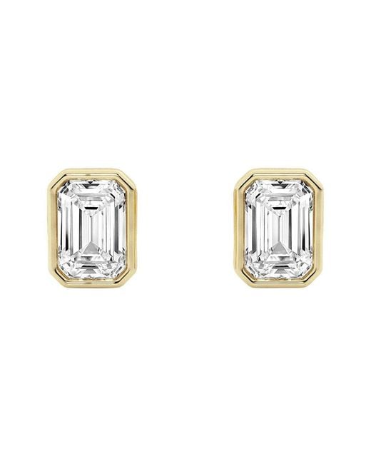 Lab Grown Diamonds Metallic 14K 1.50 Ct. Tw. Lab-Grown Diamond Studs
