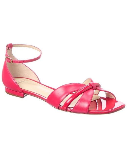Alexandre Birman Pink New Sue Leather Sandal