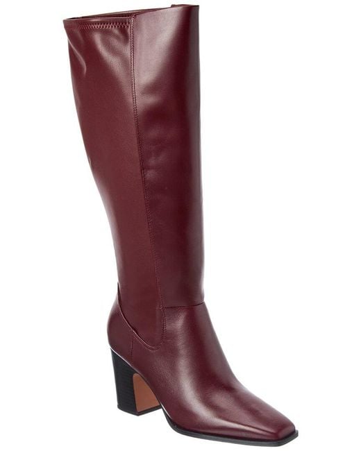 Franco Sarto Red L-Jonie Leather Boot