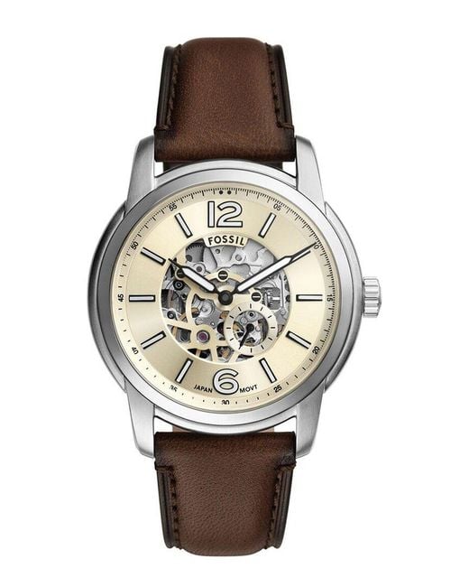Fossil Gray Men Heritage Watch for men