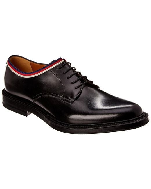 Gucci Sylvie Leather Loafer in Black for Men - Lyst