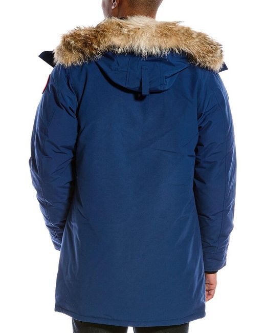 Canada Goose Blue Carson Down Parka for men