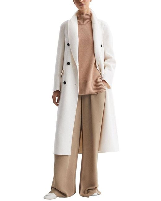 Reiss Natural Long Coat