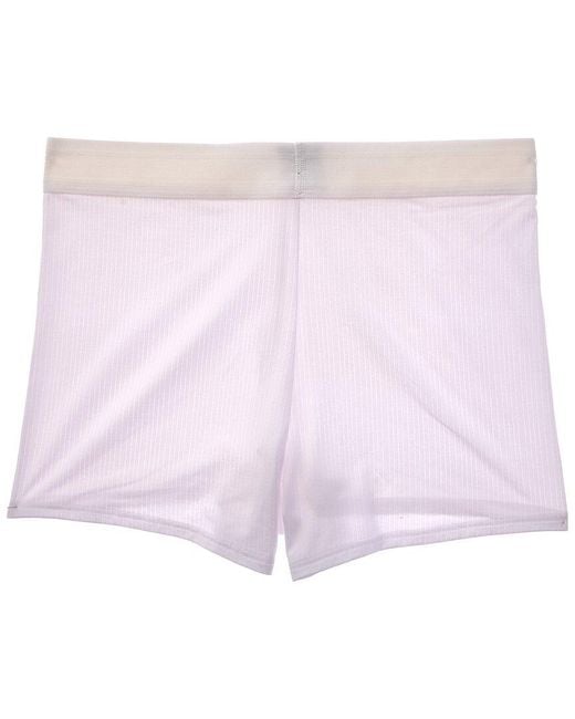Wolford Pink Beauty Cotton Bike Short
