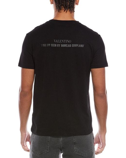 Valentino Black T-shirt for men