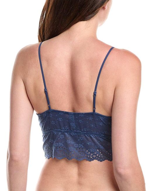 B.tempt'd Blue By Wacoal Inspired Eyelet Bralette