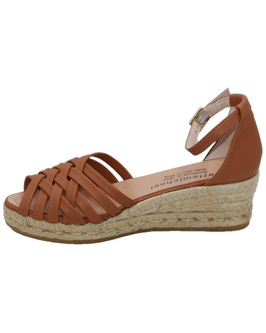 Eric Michael Brown Colleen Leather Sandal