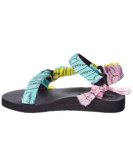 ARIZONA LOVE Blue Trekky Bandana Sandal