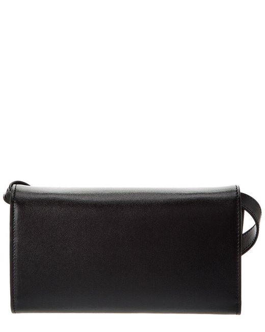 Jil Sander Black All Day Leather Shoulder Bag