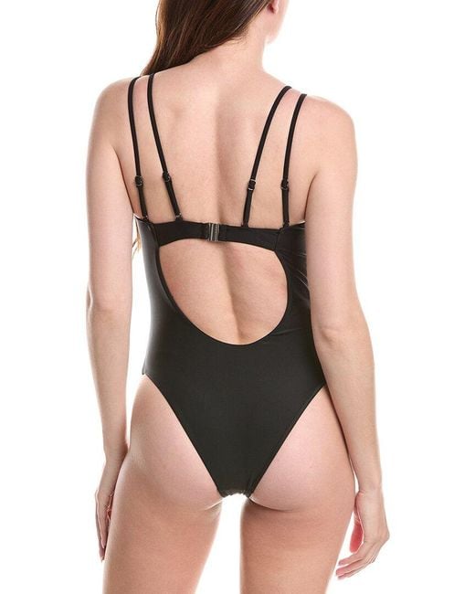 Ramy Brook Black Nichelle One-Piece