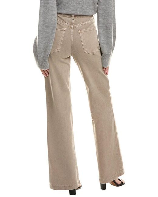 Le Jean Natural Virginia Wide Leg Jean