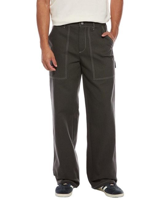 Helmut Lang Gray Utility Pant for men
