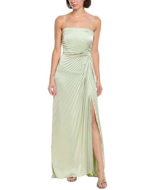 A.L.C. Green Layla Gown