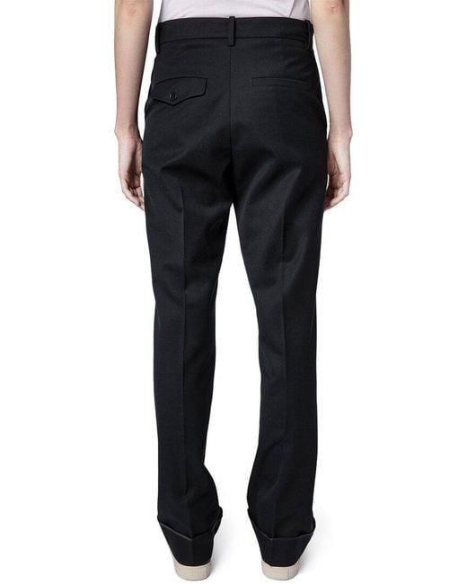 Zadig & Voltaire Blue Poetia Gabardine Wool-Blend Pant