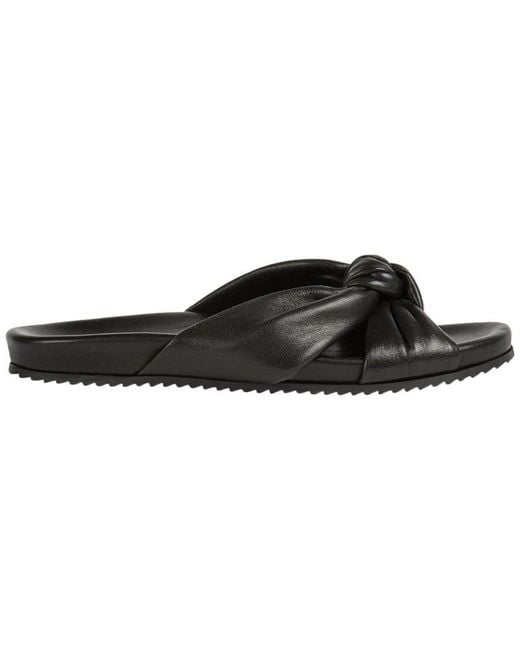 L.K.Bennett Black Valerie Leather Sandal