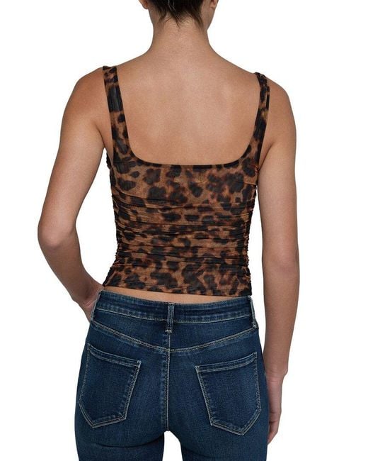 L'Agence Blue Rasha Knit Tops
