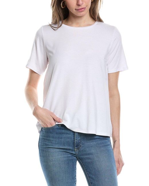 Eileen Fisher White T-shirt