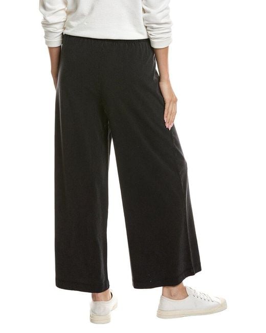 Z Supply Black Scout Jersey Crop Flare Pant