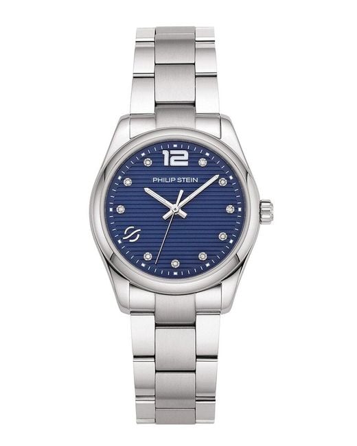 Philip Stein Blue Journey Diamond Watch