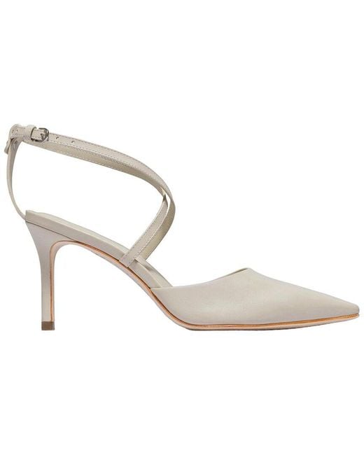 Bernardo Metallic Yazmin Leather Pump