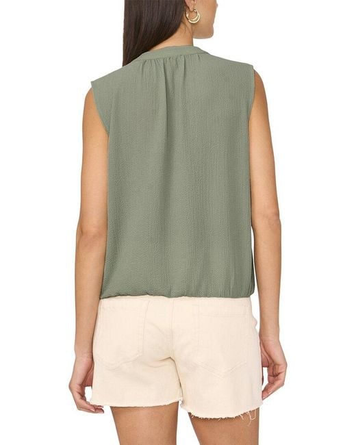 Vince Camuto Green Sleeveless Top