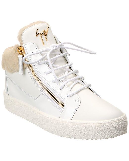 Giuseppe Zanotti White May Leather Sneaker for men