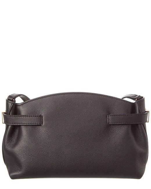Ferragamo Black Hug Leather Crossbody
