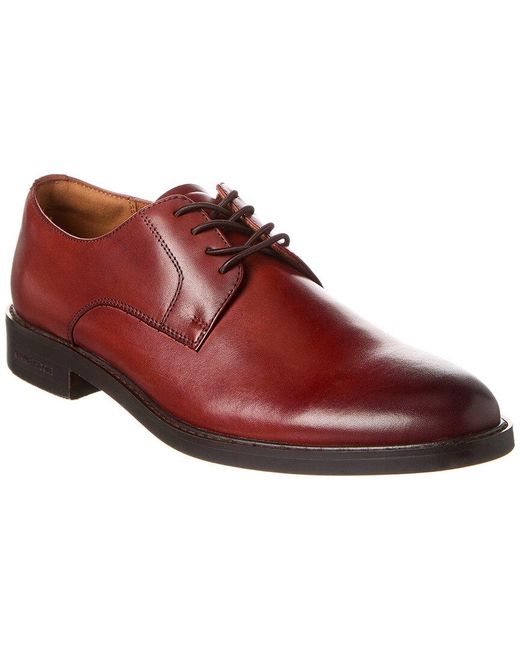 Kenneth Cole Red Tech Lace-Up Leather Oxford for men
