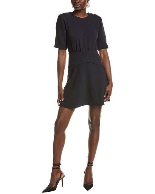 Ba&sh Black Oleane Mini Dress