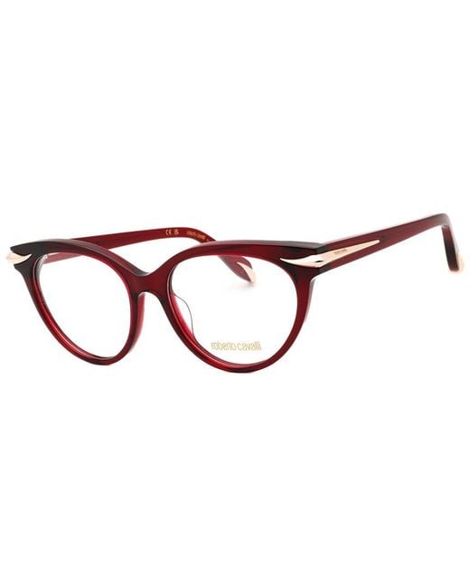 Roberto Cavalli Brown Vrc018M 54Mm Optical Frames