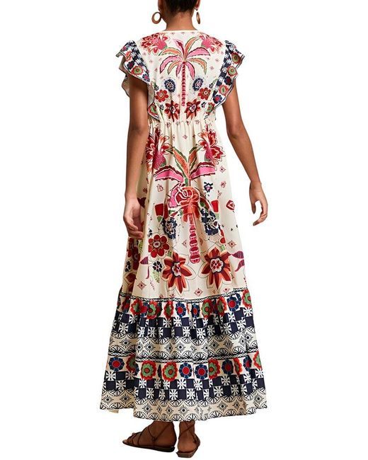 CAMILA BLANCO White Midi Dress