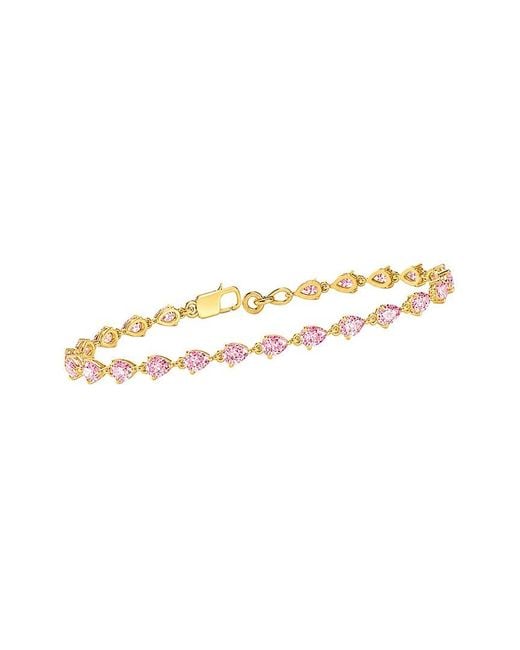 Lab Grown Diamonds White 14K 3.68 Ct. Tw. Lab-Grown Diamond Tennis Bracelet