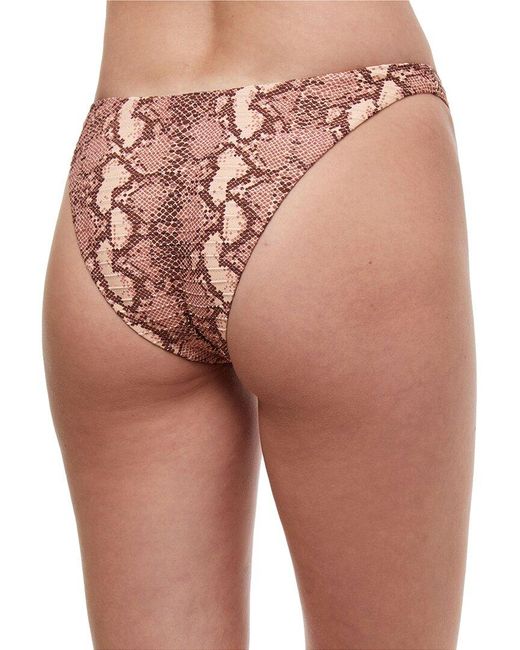 Gottex Red Glimmering Nature High Leg Sexy Pant