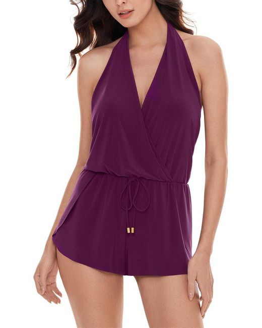 Magicsuitr Purple Bianca One Piece