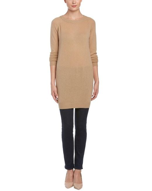 Portolano Natural Cashmere Tunic Sweater