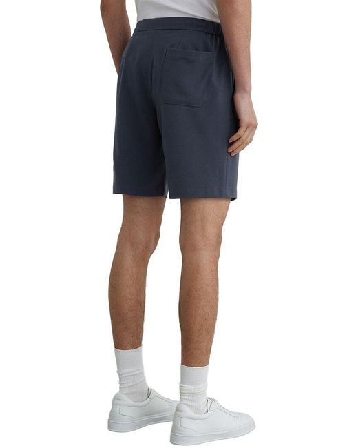 Reiss Blue Deck Drawstring Chino Short for men