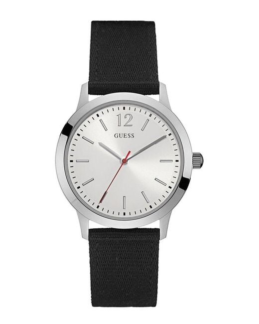 Guess Gray Nylon Strap Watch for men