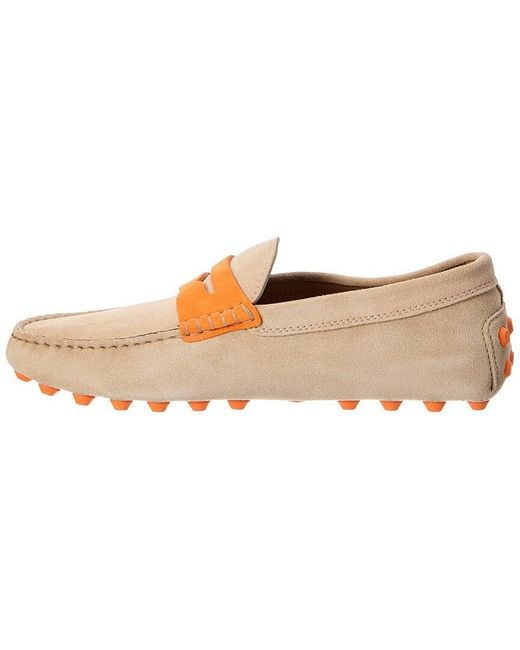 Tod's Natural Suede Loafer for men