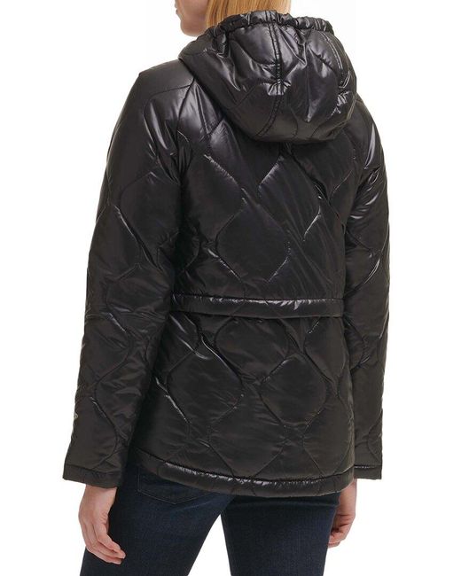 Karl Lagerfeld Black Onion Quilted Jacket