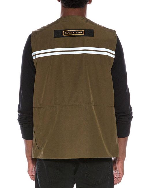 Canada Goose Brown Canmore Vest for men
