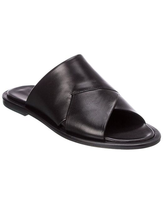Wandler Black Kate Leather Slipper