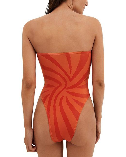 ViX Red Farah Brazilian One-Piece