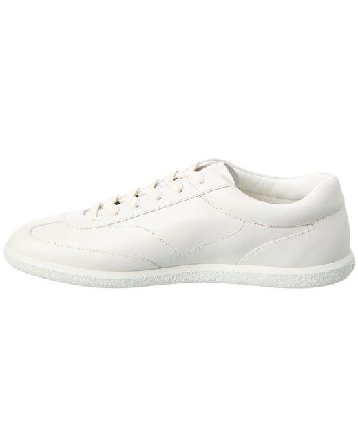 Fendi White Light Leather Sneaker for men