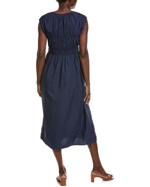 Ba&sh Blue Marana Midi Dress