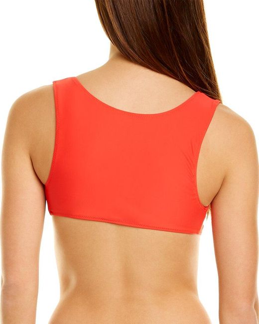 Tropic of C Blue Copa Bikini Top