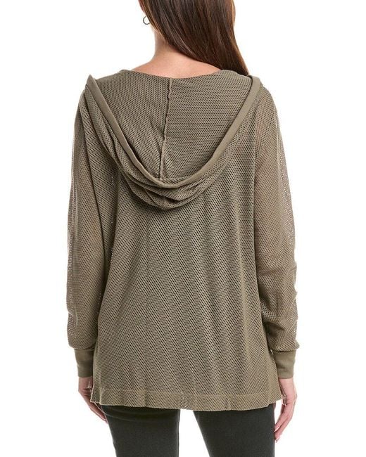 Michael Stars Brown Jessica Hoodie